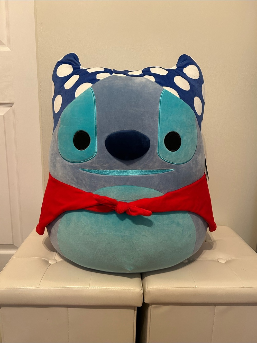 Disney Lilo & Stitch Squishmallow 20+ inches Plush | Stitch Superhero